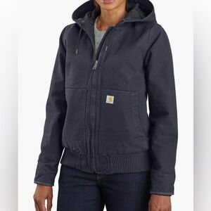 Carhartt Dark Blue Hooded Jacket